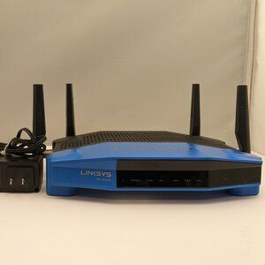 LINKSYS WRT3200ACM MU-MIMO 4 Port Gigabit WiFi Router Tri-Stream 160 Tech USED